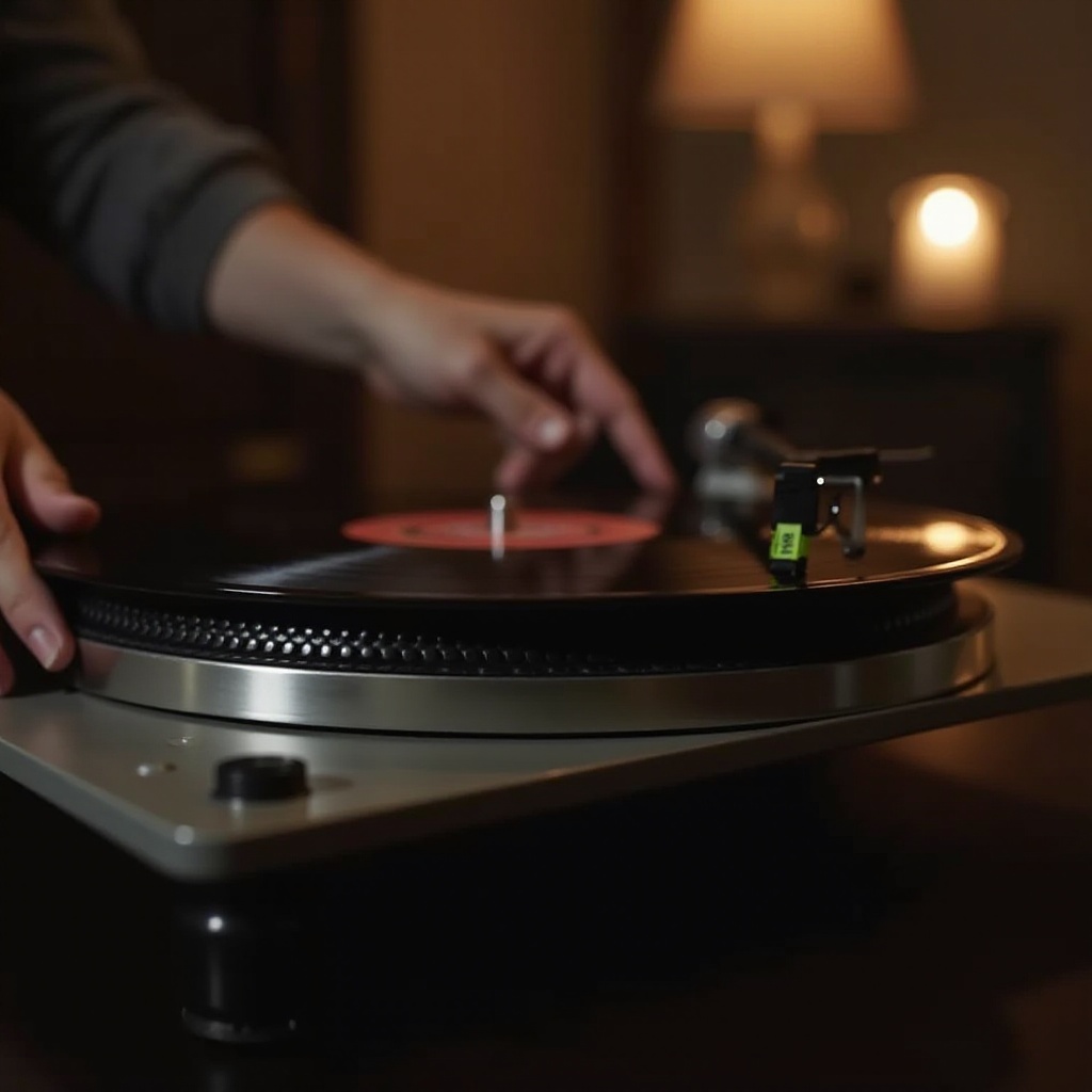 การตั้งค่าเครื่องเล่นแผ่นเสียงออดิโอเทคนิค้า