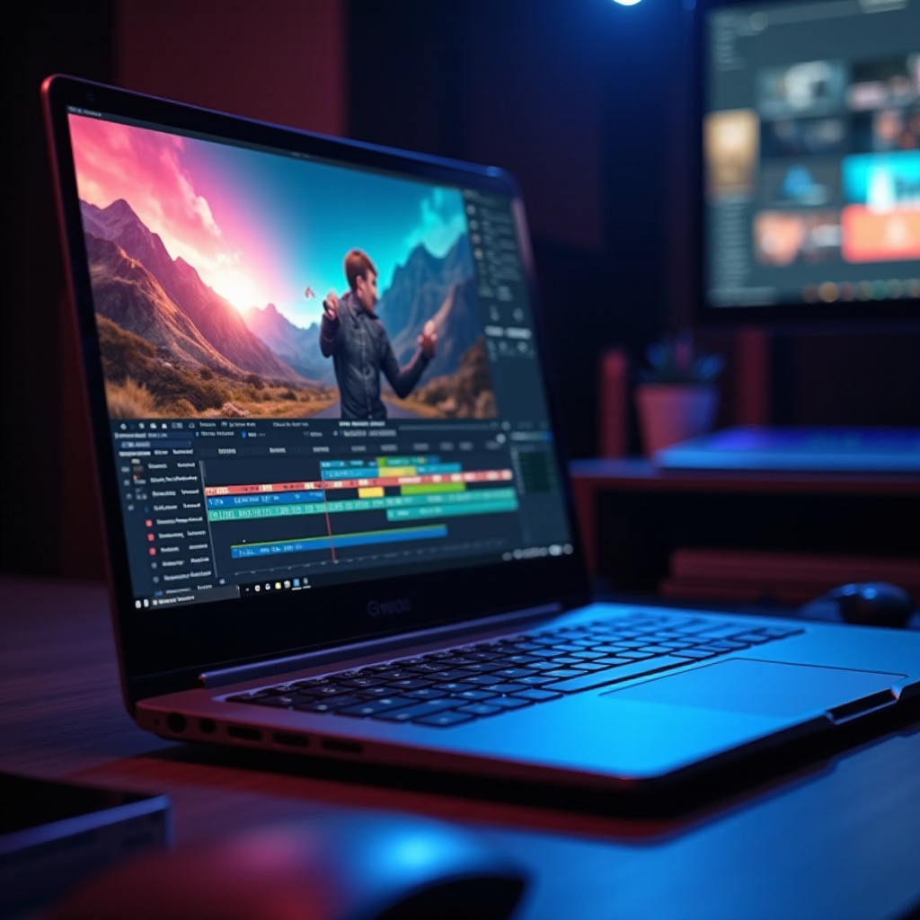 laptop para jogos para edição de vídeo