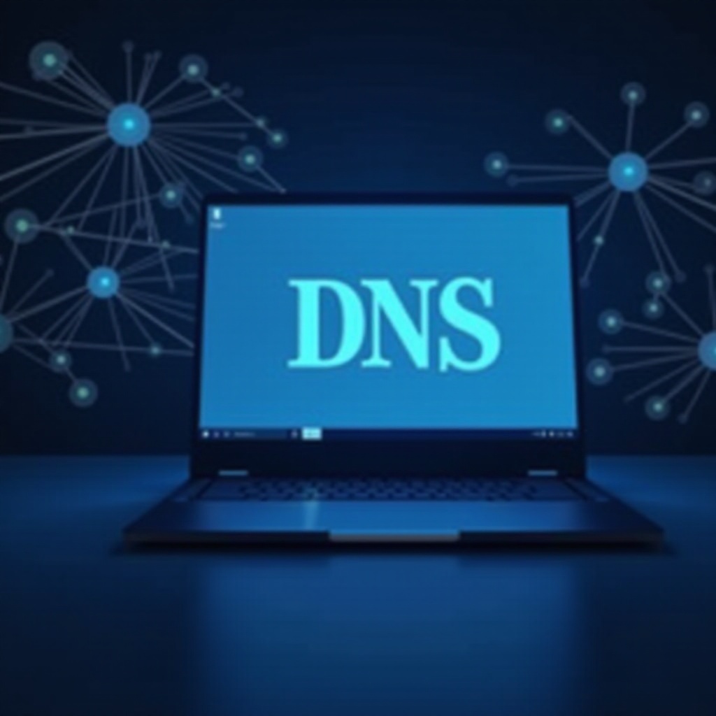configurações de DNS do Chromebook