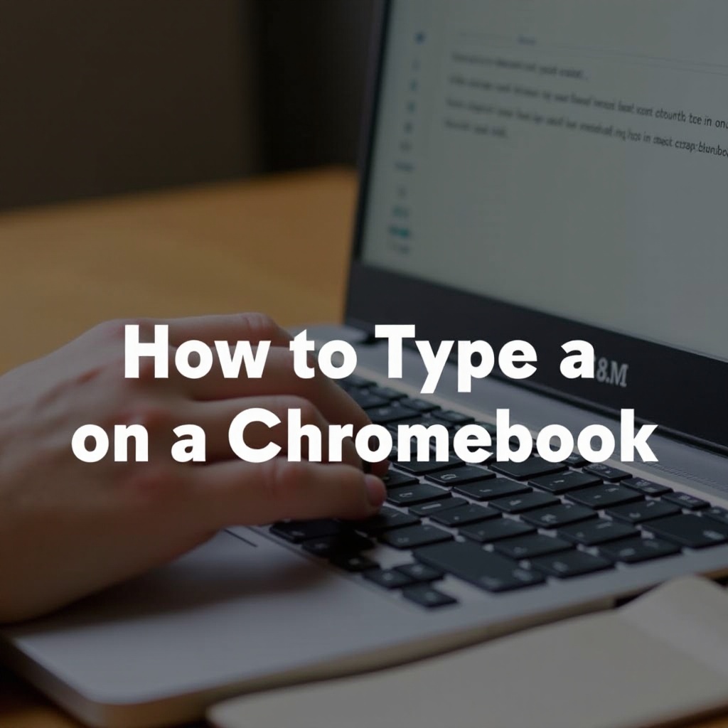 Como digitar um subscrito no Chromebook