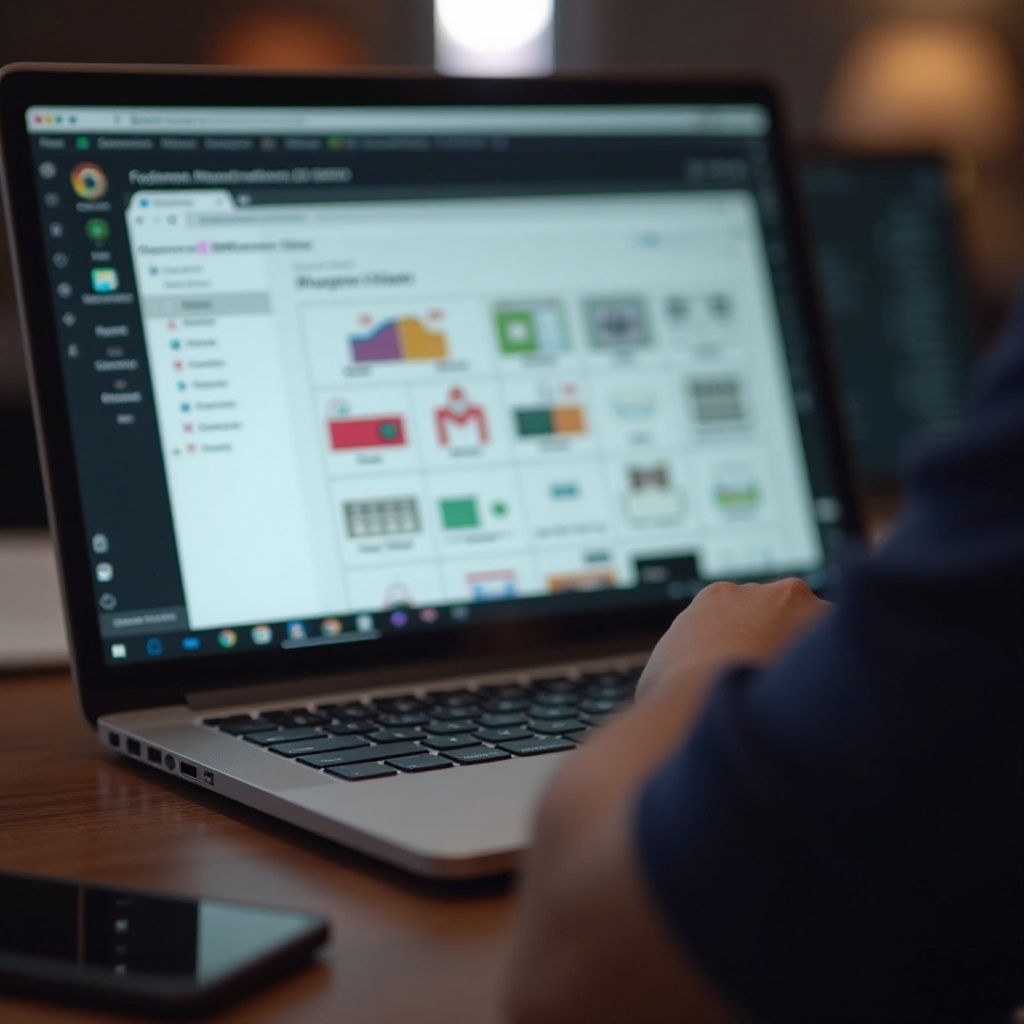 como digitar um subscrito no Chromebook