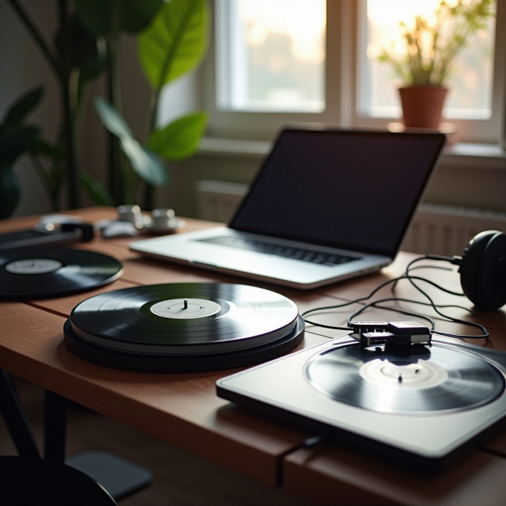 kung paano magrekord ng vinyl record sa isang Chromebook
