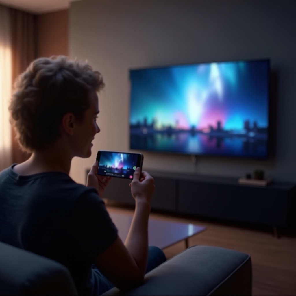 cara streaming ke TV Samsung dari iPhone