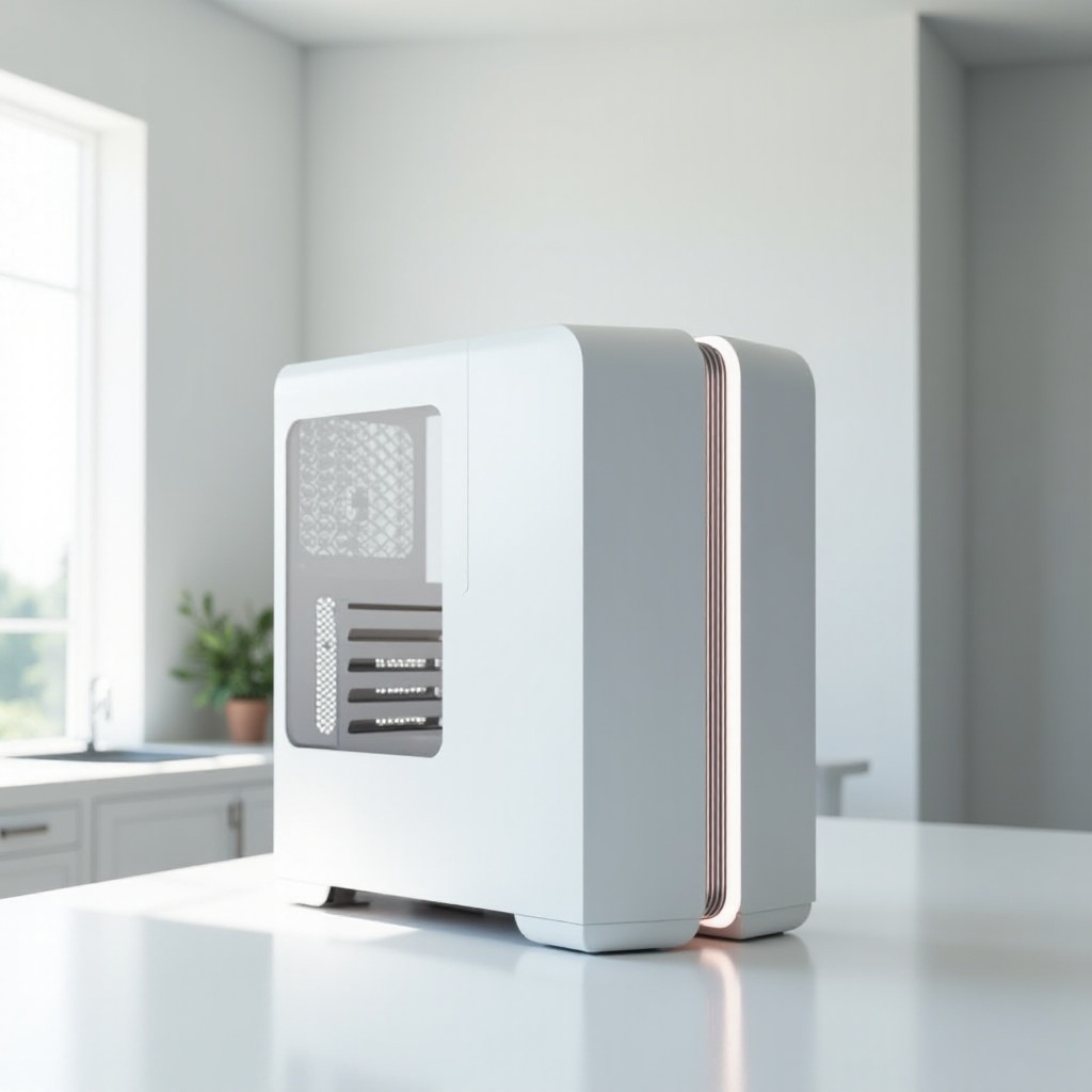 melhor gabinete de computador branco