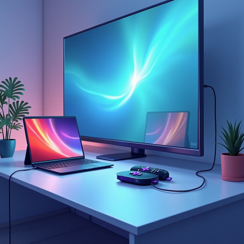 cara berbagi layar Chromebook ke Roku