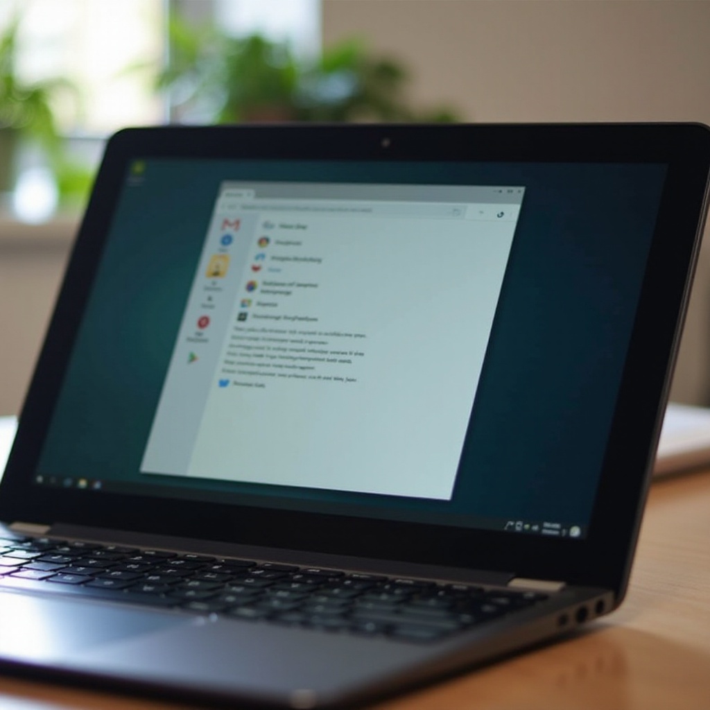 como forçar a parada de um aplicativo no Chromebook
