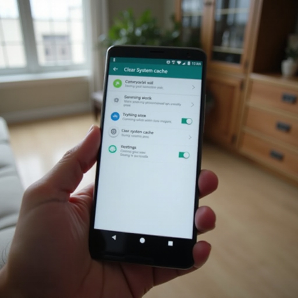 كيفية مسح ذاكرة التخزين المؤقت للنظام على الأندرويد