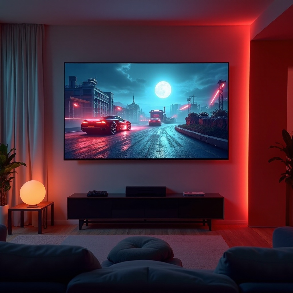 أفضل تلفزيون بحجم 43 بوصة للألعاب