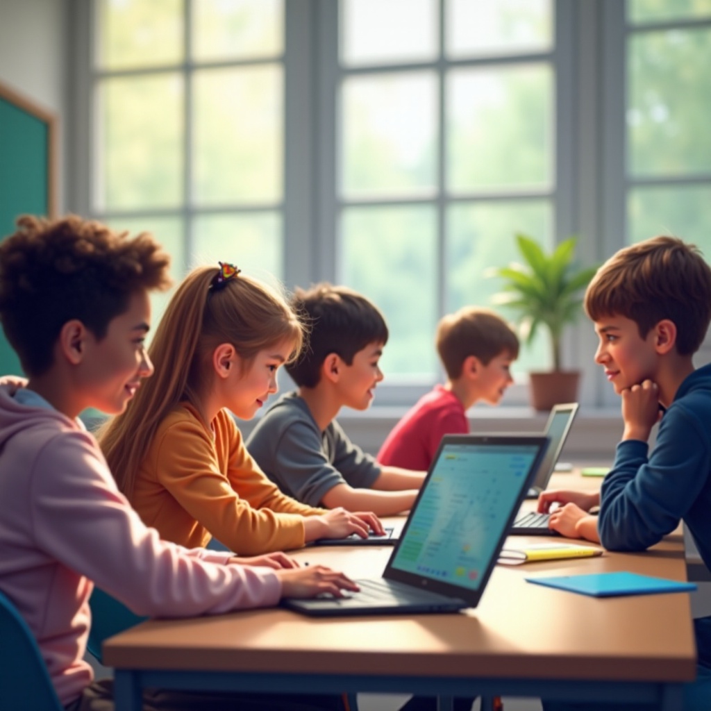 magandang mga laptop para sa mga mag-aaral sa gitnang paaralan