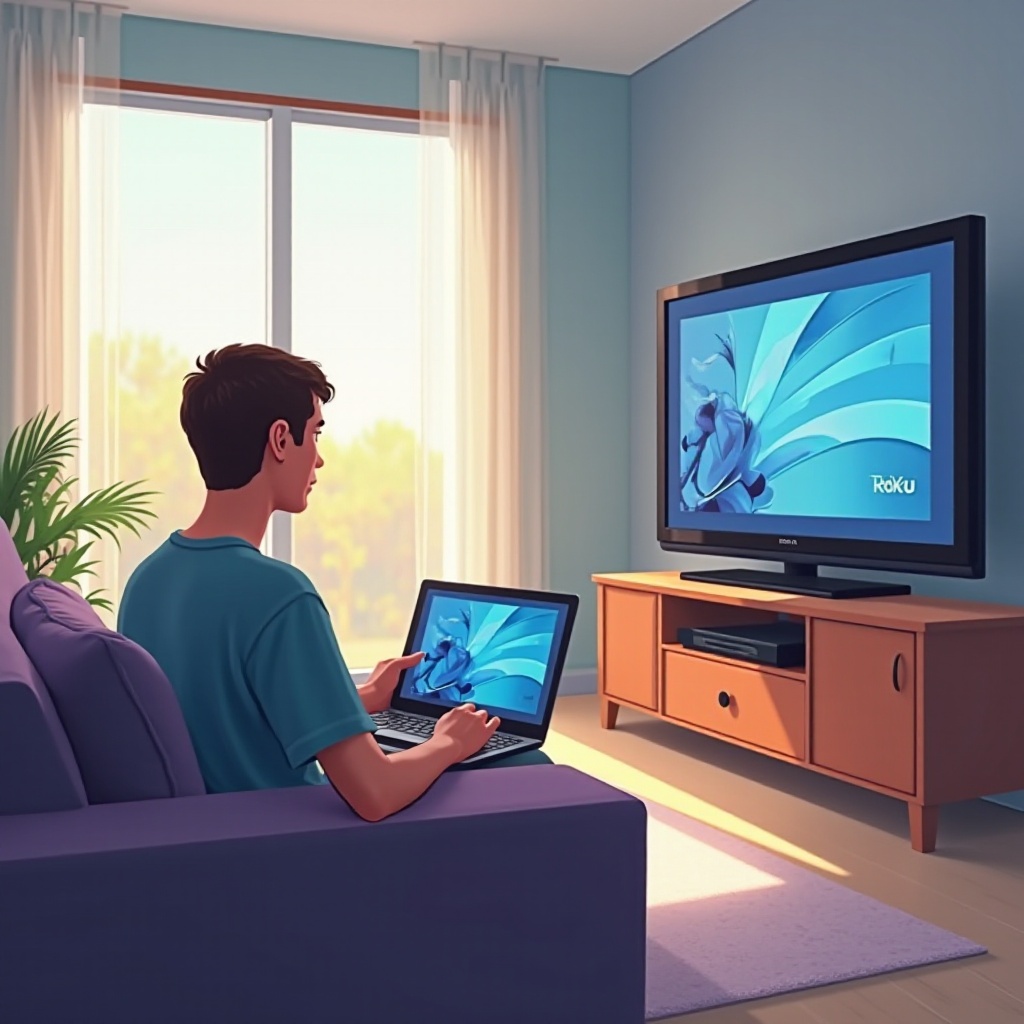 kung paano i-screen share ang Chromebook sa Roku