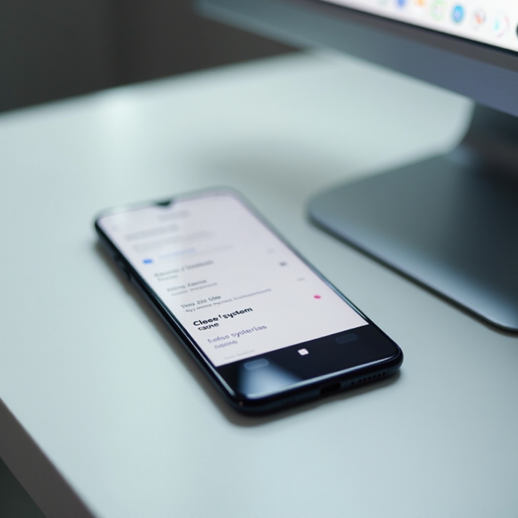 cara menghapus cache sistem android