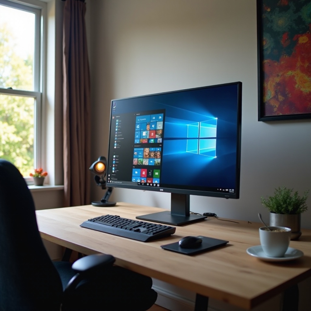 โทรทัศน์ 32 นิ้วเป็นจอมอนิเตอร์คอมพิวเตอร์