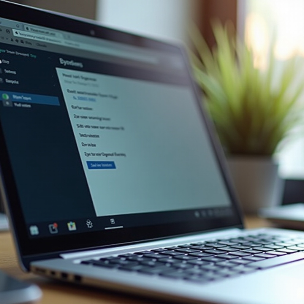 pengaturan DNS Chromebook