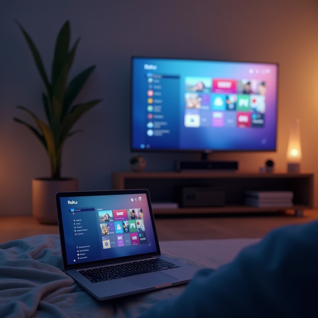 كيفية مشاركة شاشة جهاز Chromebook إلى Roku