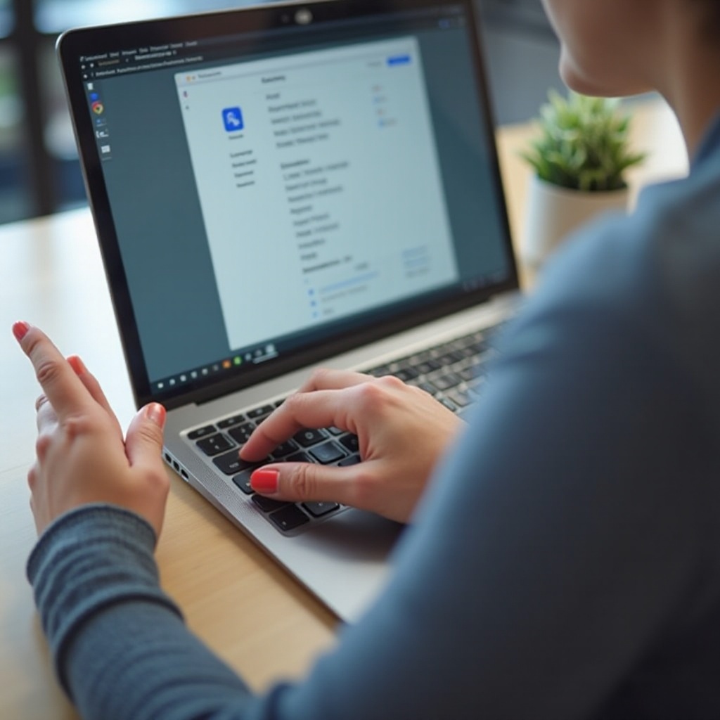 วิธีการบังคับหยุดแอพบน Chromebook
