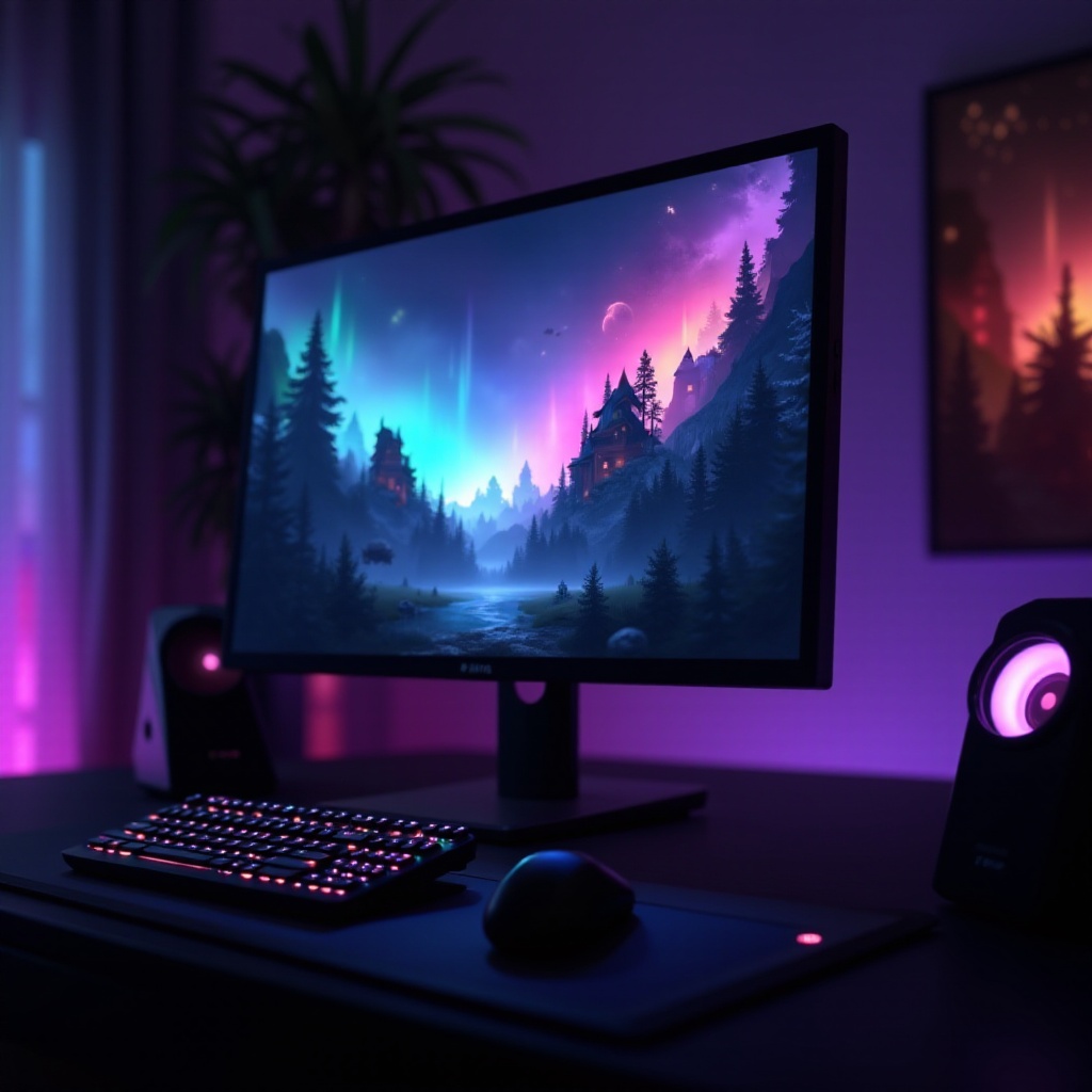 أفضل شاشة كمبيوتر للألعاب تحت 200