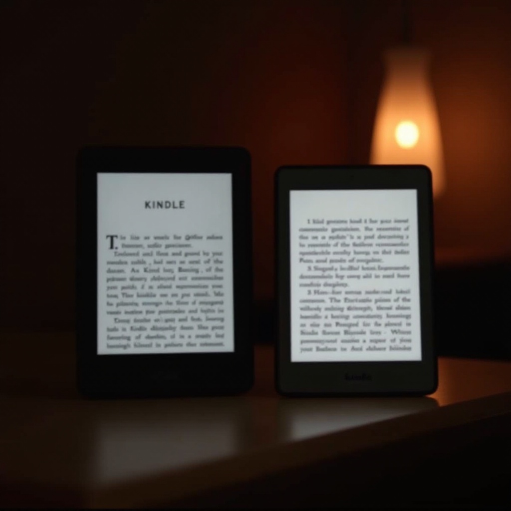 เครื่องอ่าน e-reader ของ kindle กับ paperwhite